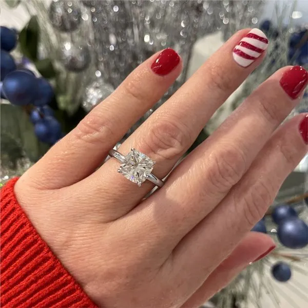 Lab Grown Diamond Engagement Ring Image 3 The Source Fine Jewelers Greece, NY