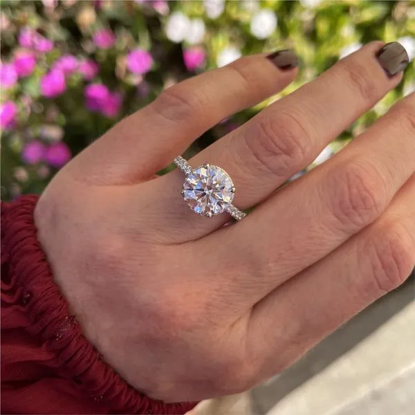 Lab Grown Diamond Engagement Ring Image 4 The Source Fine Jewelers Greece, NY