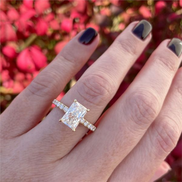 Lab Grown Diamond Engagement Ring Image 4 The Source Fine Jewelers Greece, NY