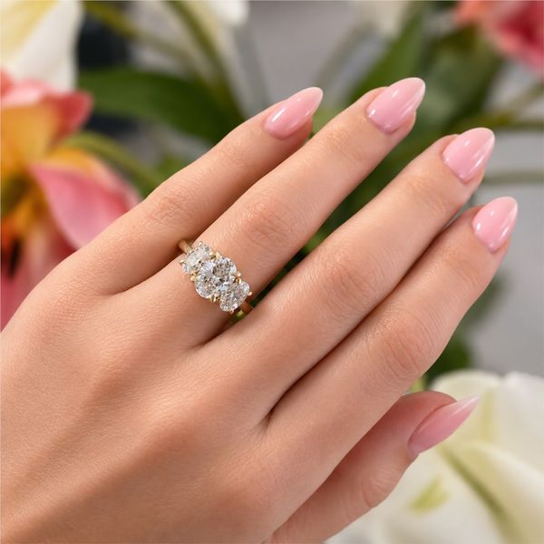 Lab Grown Diamond Engagement Ring Image 3 The Source Fine Jewelers Greece, NY