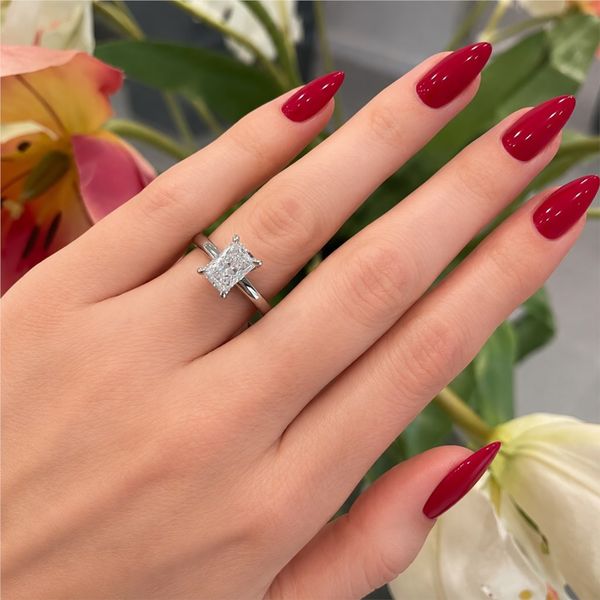 Lab Grown Diamond Engagement Ring Image 3 The Source Fine Jewelers Greece, NY