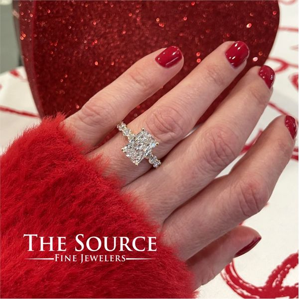 Lab Grown Diamond Engagement Ring Image 3 The Source Fine Jewelers Greece, NY