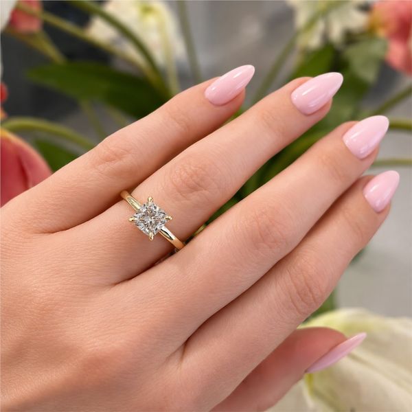 Lab Grown Diamond Engagement Ring Image 3 The Source Fine Jewelers Greece, NY