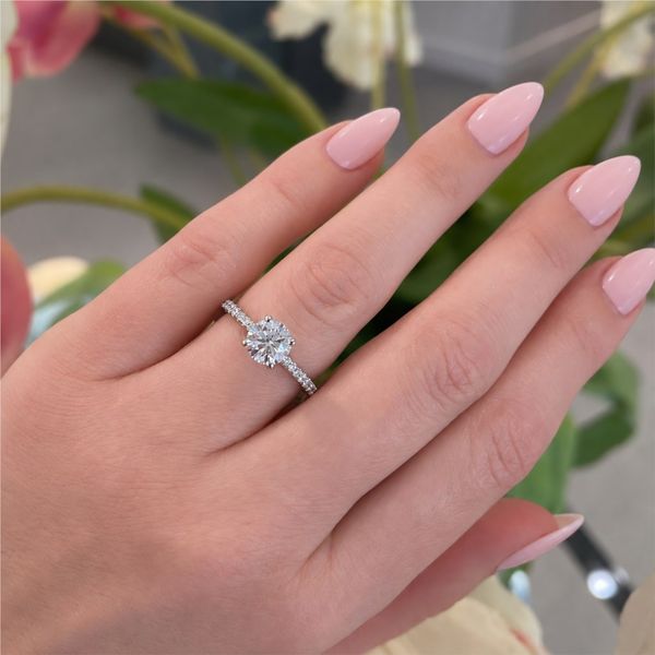 Lab Grown Diamond Engagement Ring Image 3 The Source Fine Jewelers Greece, NY