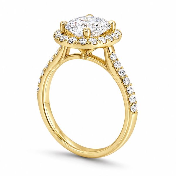 Lab Grown Diamond Engagement Ring Image 2 The Source Fine Jewelers Greece, NY