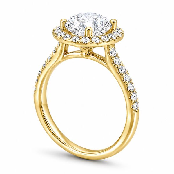 Lab Grown Diamond Engagement Ring Image 2 The Source Fine Jewelers Greece, NY