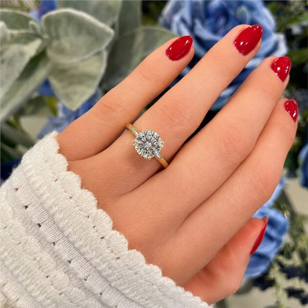 Lab Grown Diamond Engagement Ring Image 3 The Source Fine Jewelers Greece, NY