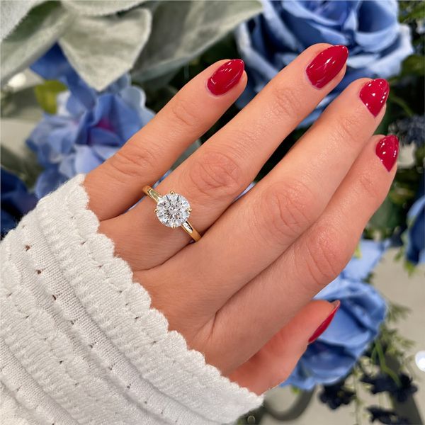 Lab Grown Diamond Engagement Ring Image 3 The Source Fine Jewelers Greece, NY