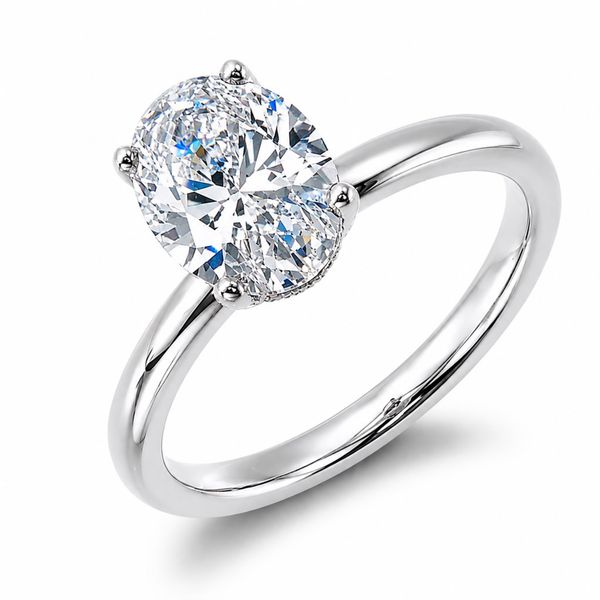 Lab Grown Diamond Engagement Ring Image 3 The Source Fine Jewelers Greece, NY