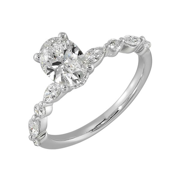Lab Grown Diamond Engagement Ring Image 2 The Source Fine Jewelers Greece, NY