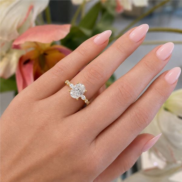 Lab Grown Diamond Engagement Ring Image 2 The Source Fine Jewelers Greece, NY