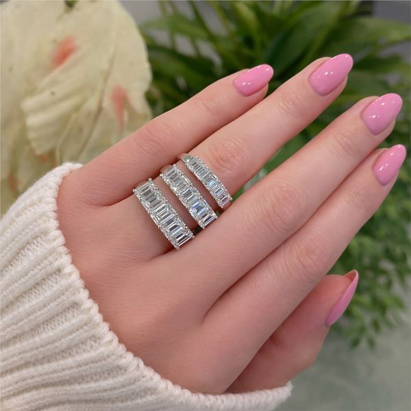 Lab Grown Diamond Anniversary Ring Image 2 The Source Fine Jewelers Greece, NY