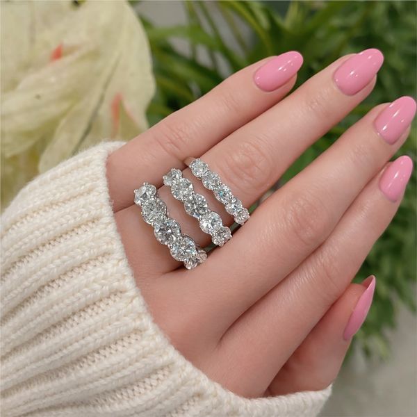 Lab Grown Diamond Anniversary Ring Image 2 The Source Fine Jewelers Greece, NY