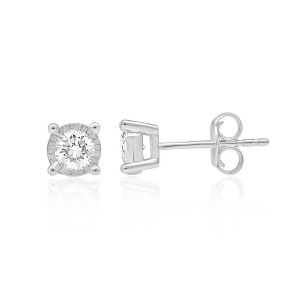 Lab Grown Diamond Stud Earrings 00515400042 14KW The Source Fine
