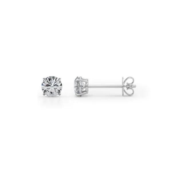 3/4 Carat Lab Grown Diamond Stud Earrings