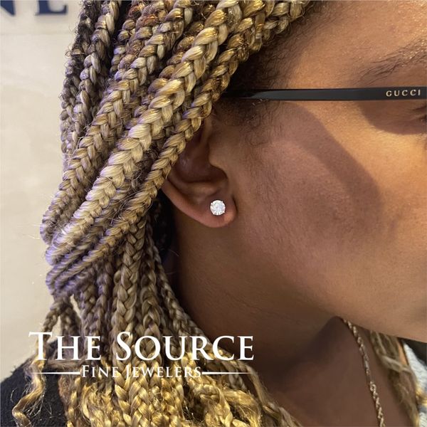 Lab Grown Diamond Stud Earrings Image 2 The Source Fine Jewelers Greece, NY