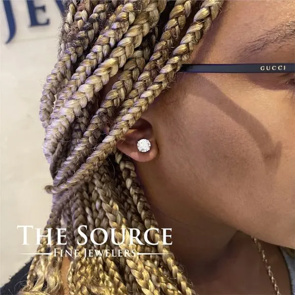 4 Carat Lab Grown Diamond Stud Earrings Image 2 The Source Fine Jewelers Greece, NY