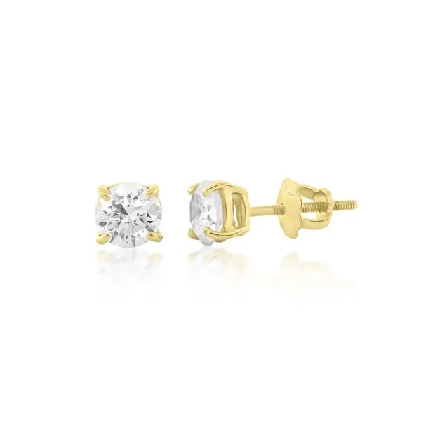 Lab Grown Diamond Stud Earrings