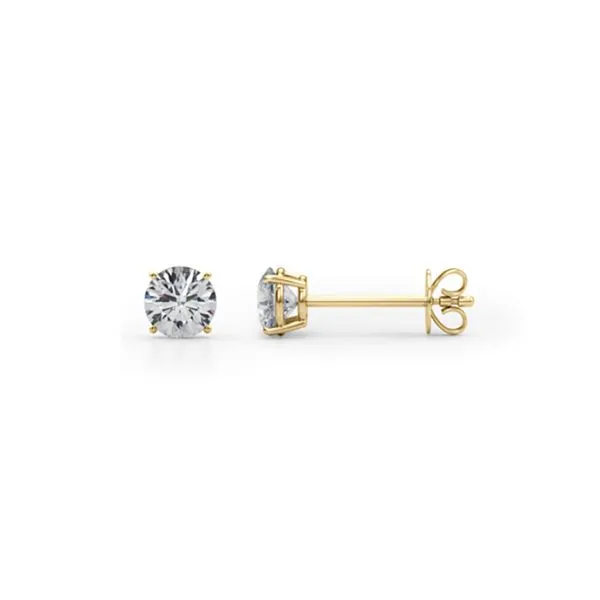 3/4 Carat Lab Grown Diamond Stud Earrings