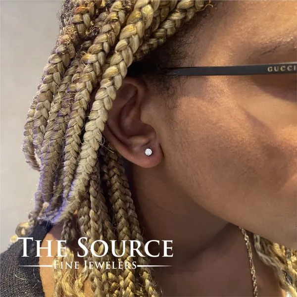 Lab Grown Diamond Stud Earrings Image 2 The Source Fine Jewelers Greece, NY