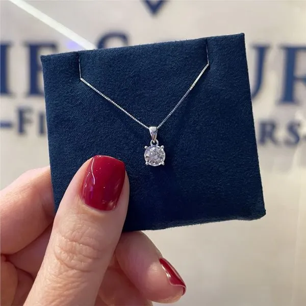 Lab Grown Diamond Pendant Image 3 The Source Fine Jewelers Greece, NY
