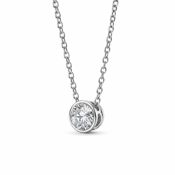 Lab Grown Diamond Pendant Image 2 The Source Fine Jewelers Greece, NY