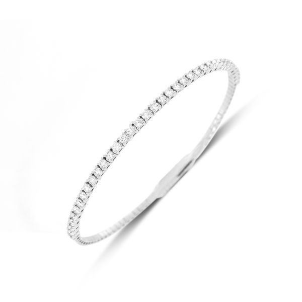 1 1/2 Carat Flexible Bangle Bracelet The Source Fine Jewelers Greece, NY