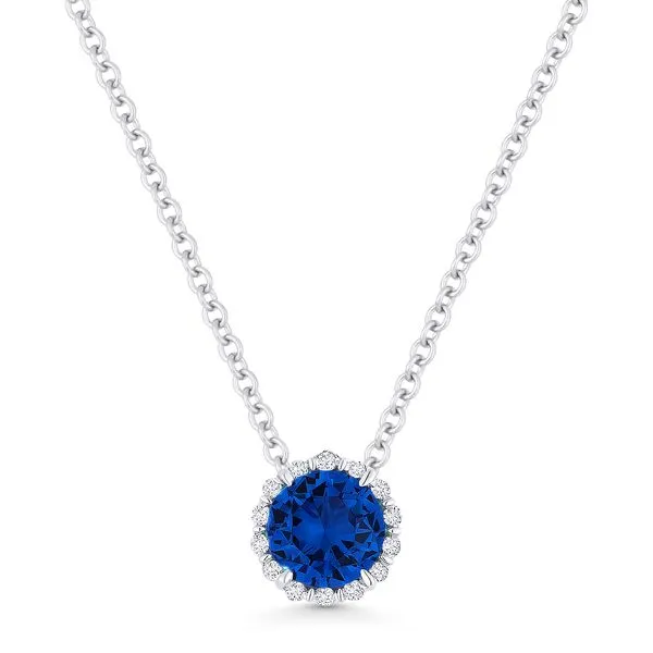 14K Sapphire Pendant The Source Fine Jewelers Greece, NY