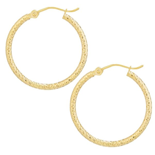 Glitter Hoop Earrings The Source Fine Jewelers Greece, NY