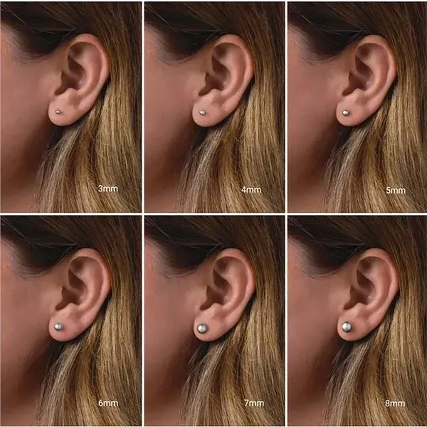 7mm Earrings Image 2 The Source Fine Jewelers Greece, NY