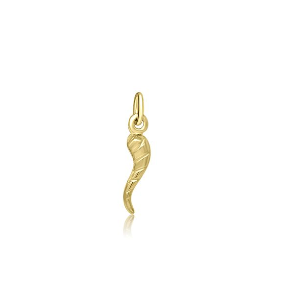 18K Italian Horn Charm The Source Fine Jewelers Greece, NY