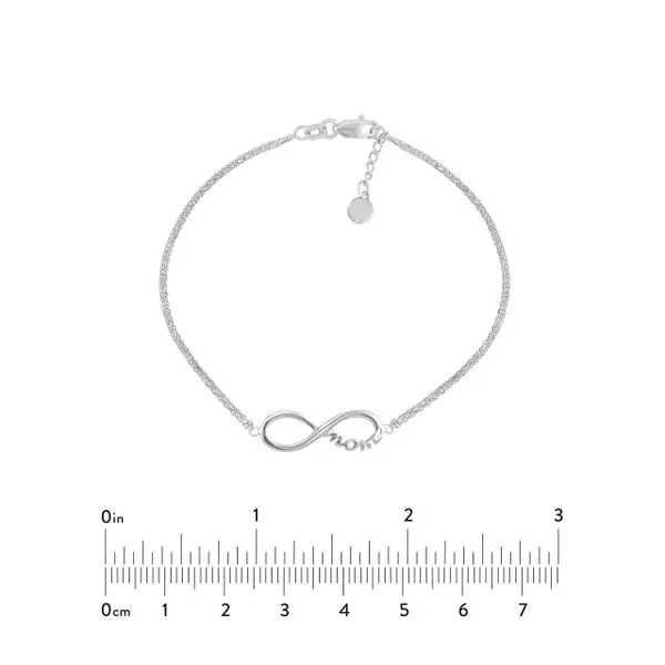 Mom Infinity Bracelet Image 4 The Source Fine Jewelers Greece, NY
