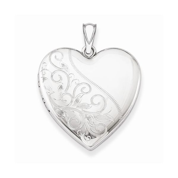 Sterling Silver Locket 005-646-5000293, The Source Fine Jewelers