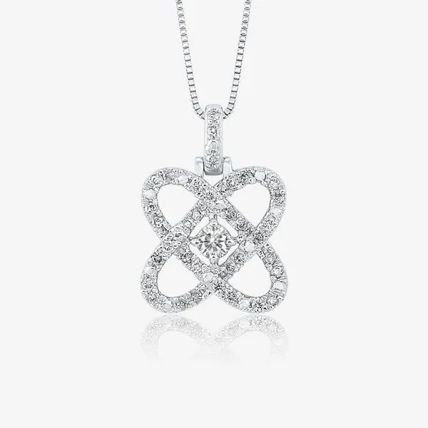 Sterling Silver Diamond Pendant The Source Fine Jewelers Greece, NY