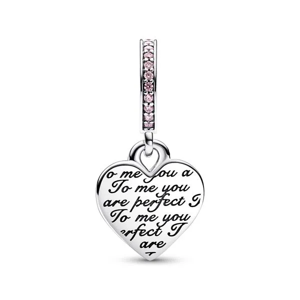"To me you are perfect" and "Mom" Charm Image 2 The Source Fine Jewelers Greece, NY