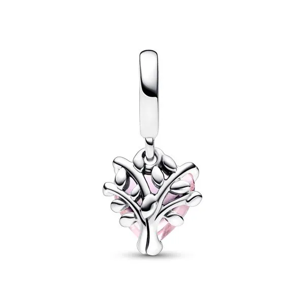Family Tree & Heart Dangle Charm Image 2 The Source Fine Jewelers Greece, NY
