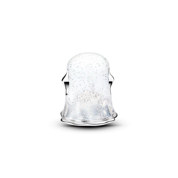 Pandora Sterling Silver Glow-in-the-dark Boo Ghost Charm  Image 2 The Source Fine Jewelers Greece, NY