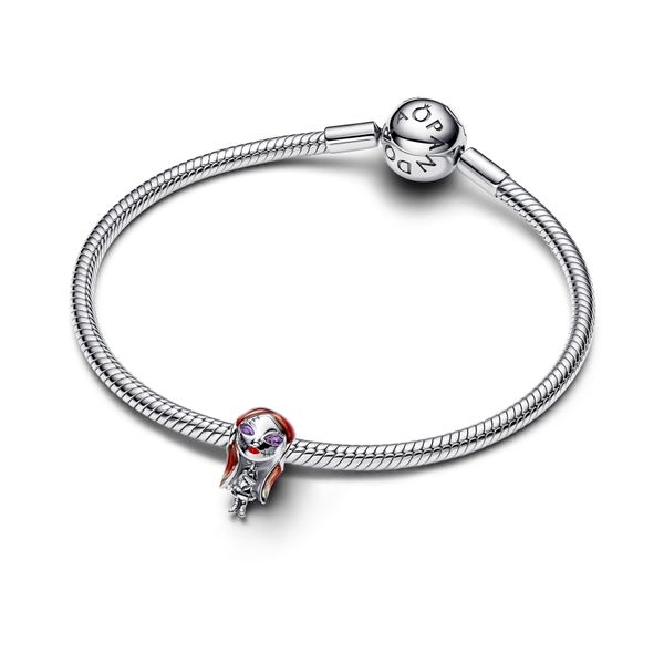 Pandora DISNEY Sterling Silver The Nightmare Before Christmas Sally Charm Image 3 The Source Fine Jewelers Greece, NY