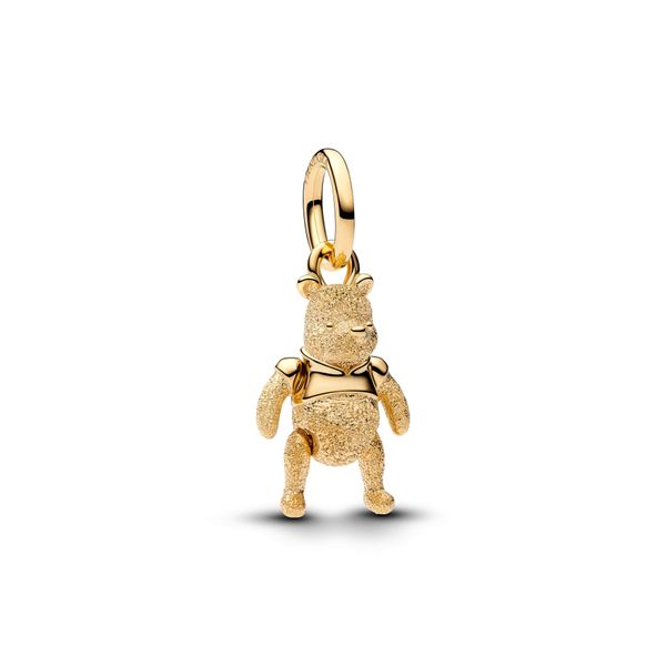 Pandora DISNEY 14K Yellow Gold Plated Winnie the Pooh Dangle Charm The Source Fine Jewelers Greece, NY