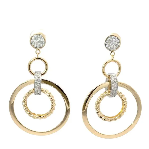 Diamond Earrings The Yellow Door Brooklyn, NY