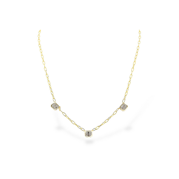 Diamond Necklace The Yellow Door Brooklyn, NY