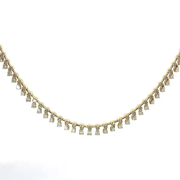 Lab Grown Diamond Necklace The Yellow Door Brooklyn, NY