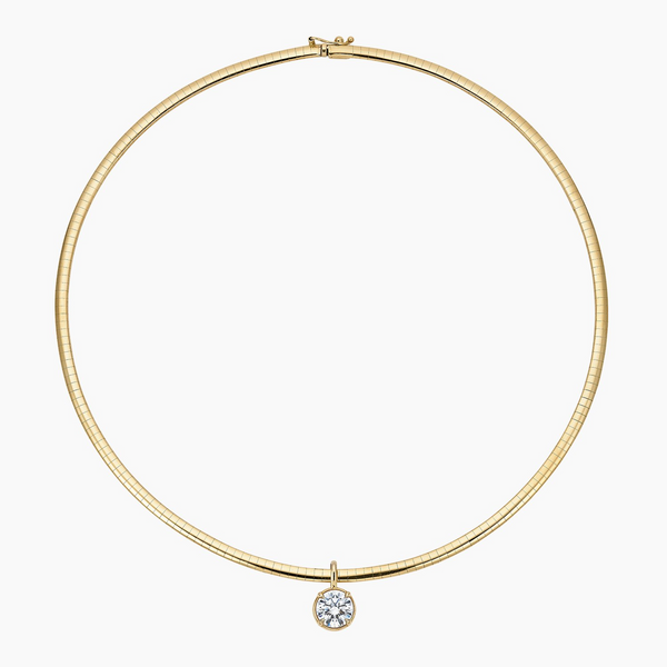 Lab Grown Diamond Necklace The Yellow Door Brooklyn, NY