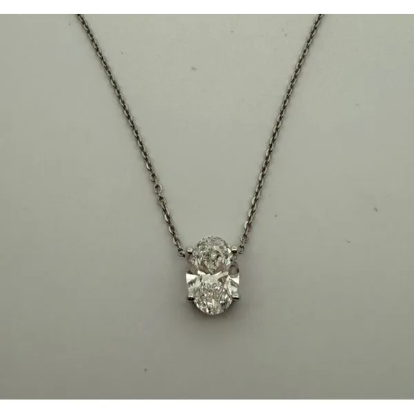 Lab Grown Diamond Pendant The Yellow Door Brooklyn, NY