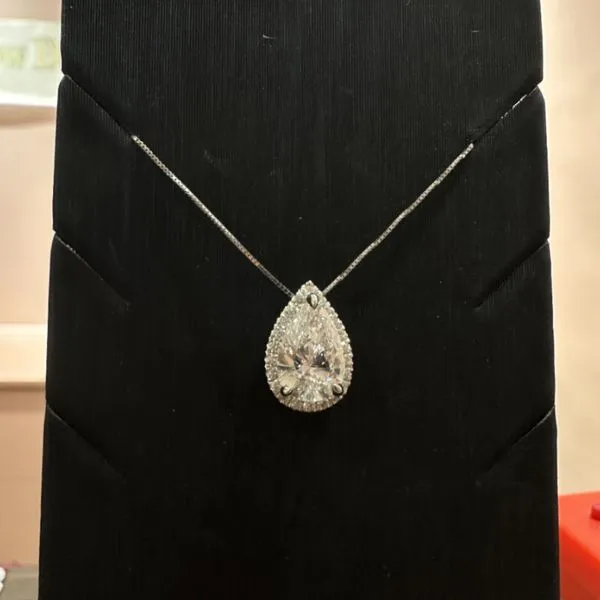 Lab Grown Diamond Pendant The Yellow Door Brooklyn, NY