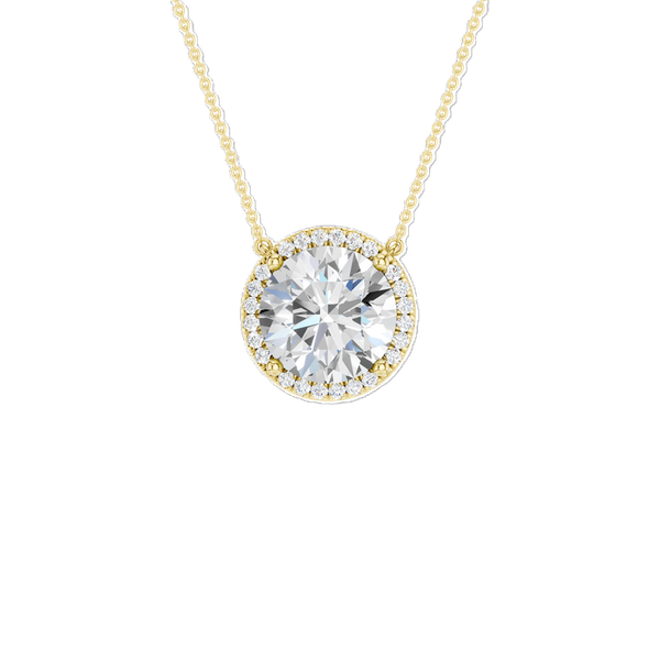 Lab Grown Diamond Pendant The Yellow Door Brooklyn, NY