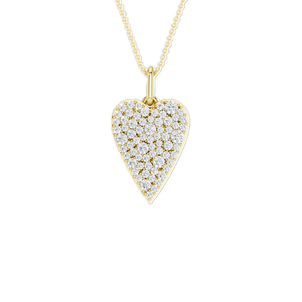 Lab Grown Diamond Pendant The Yellow Door Brooklyn, NY
