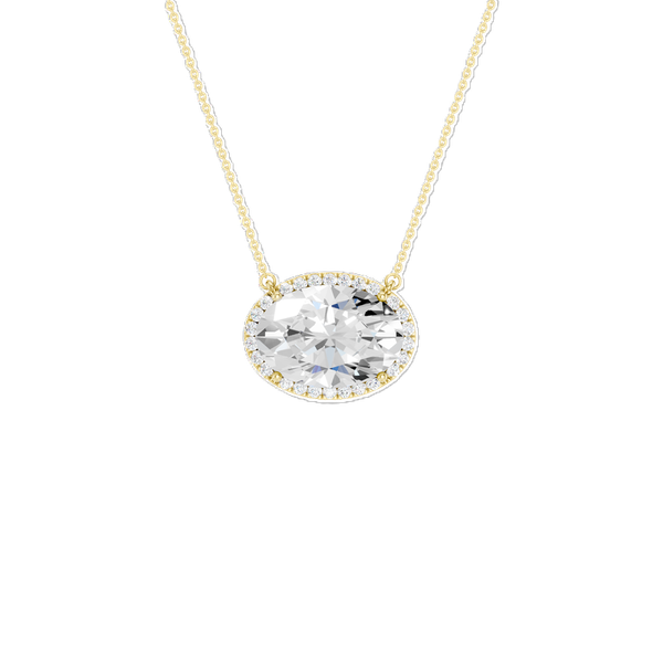 Lab Grown Diamond Pendant The Yellow Door Brooklyn, NY