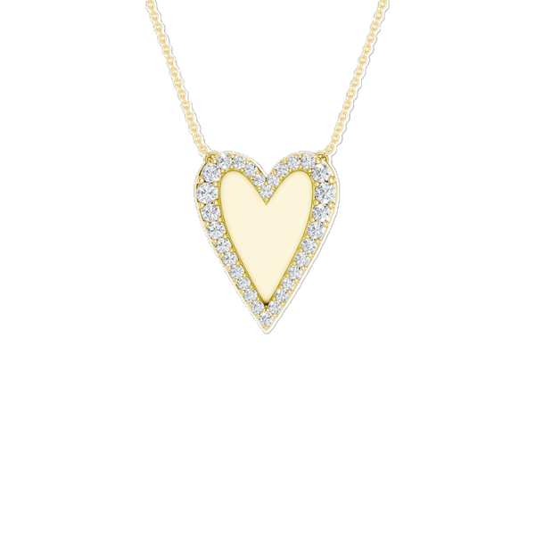 Lab Grown Diamond Pendant The Yellow Door Brooklyn, NY