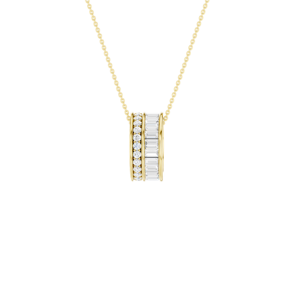 Lab Grown Diamond Pendant The Yellow Door Brooklyn, NY